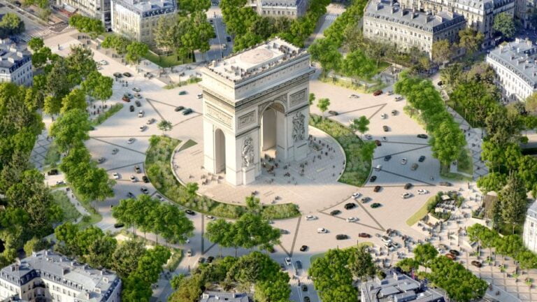 Champs-Élysées en París