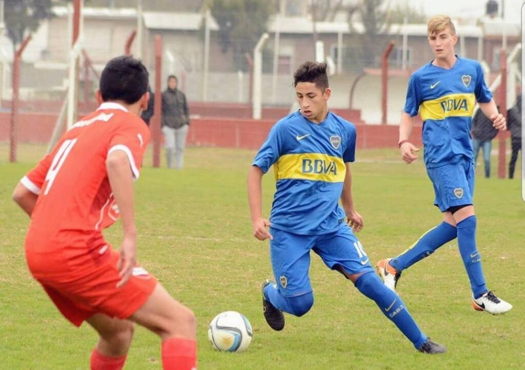 Alan Varela, jugador de Boca nacido en Isidro Casanova (1)