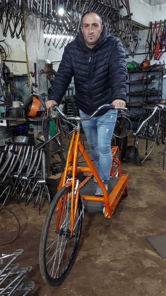 Lanús Invento Bicicleta Cinta Bicintacleta