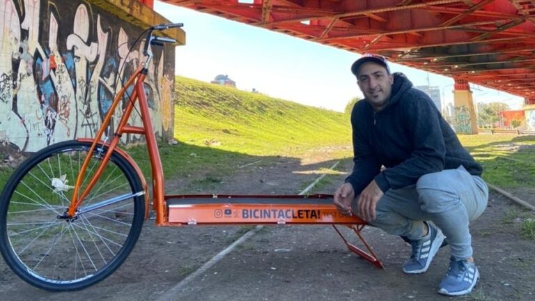 Lanús Invento Bicicleta Cinta Bicintacleta