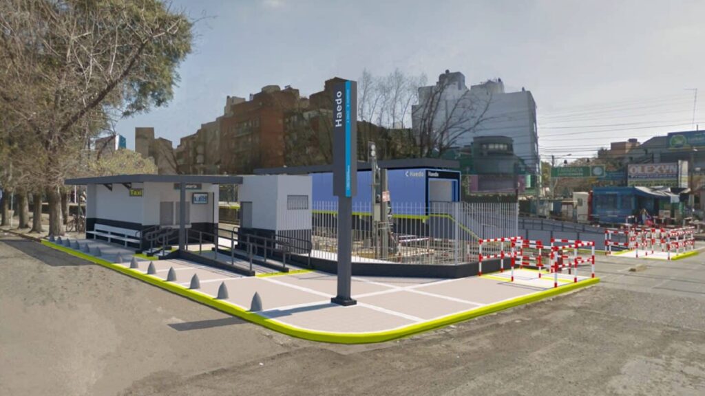 Obras Remodelación Estación Haedo Sarmiento