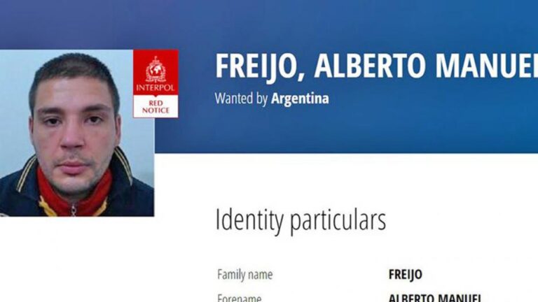 Alerta roja de Interpol para capturar al asesino del cajero del Banco Nación de Isidro Casanova