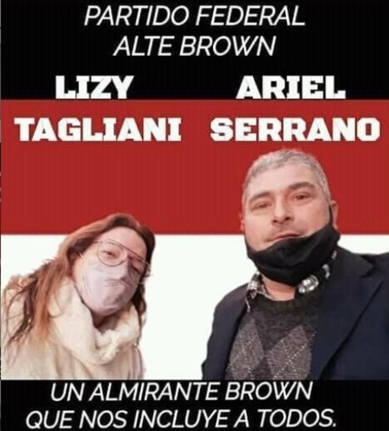 Lizy Tagliani Falsa Candidatura Concejala Almirante Brown