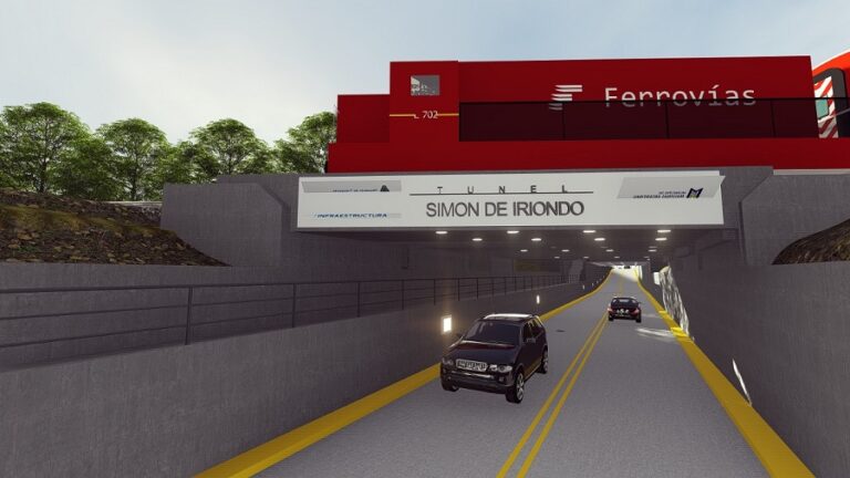 El túnel cruzará todo el Predio Municipal, desde la Av. Ing. Huergo hasta llegar al Centro Cívico del distrito.