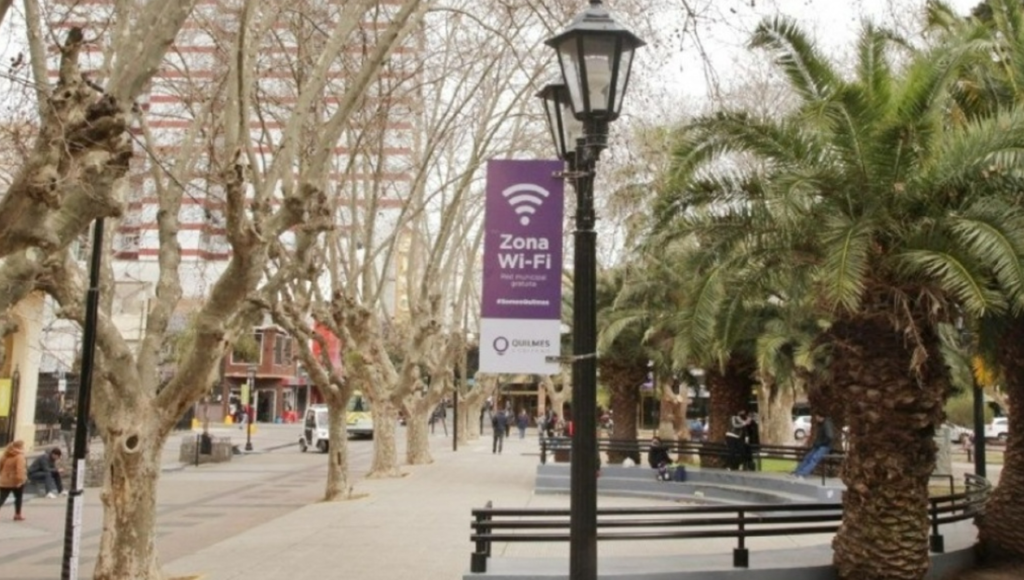 WiFi en espacios públicos de Quilmes