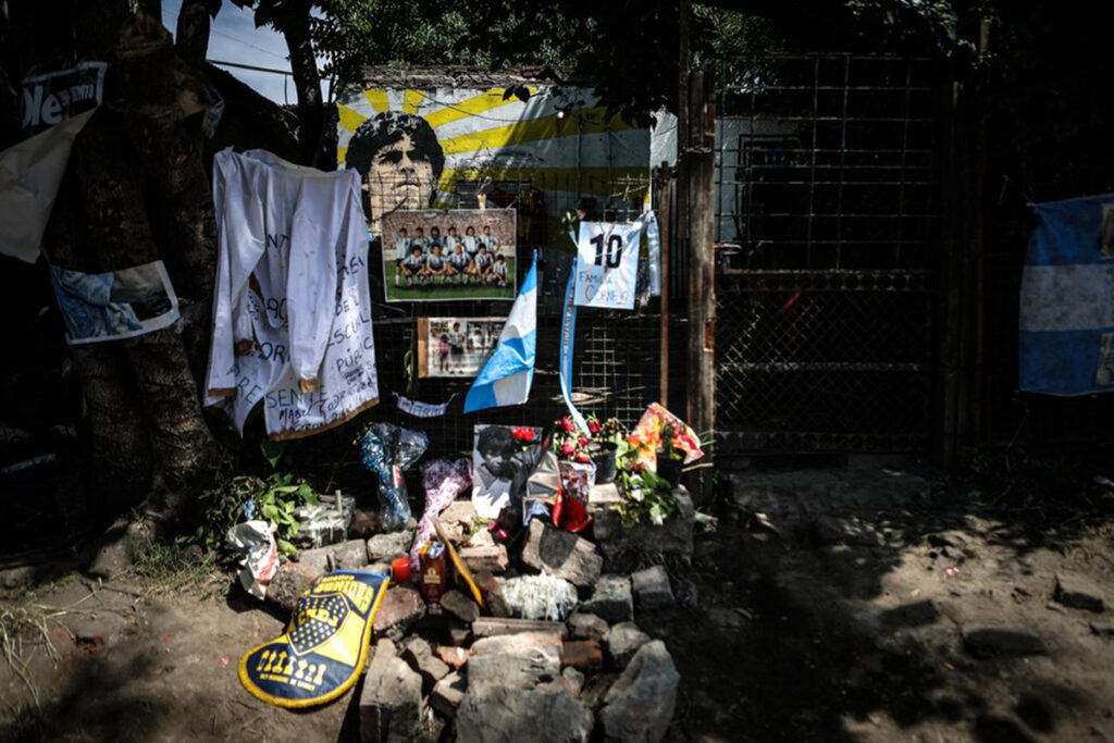 Declaran lugar histórico nacional a la casa de Diego Maradona en Villa Fiorito