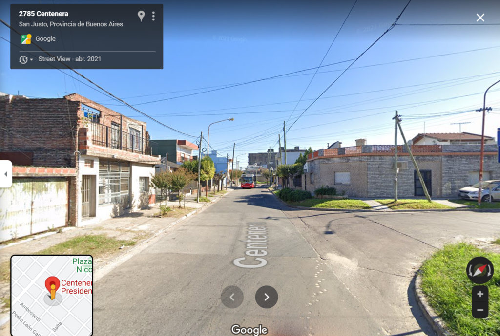 El tiroteo sucedió en la calle Centenera, casi esquina Arturo Illia.