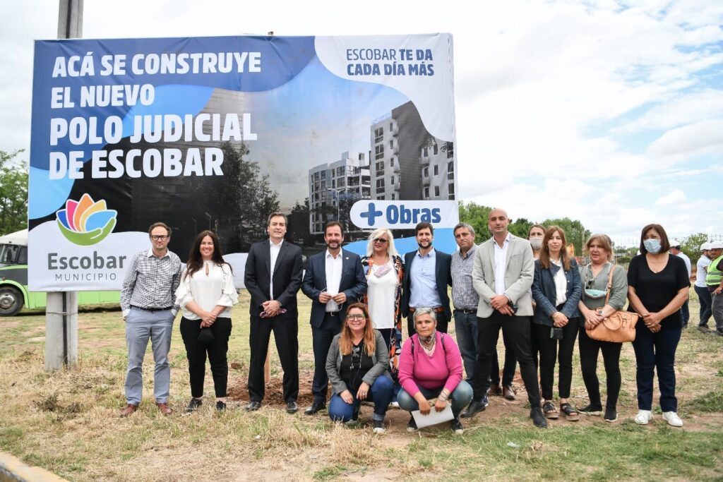 Un paso histórico para Escobar: cómo funcionará el Polo Judicial que empezó a construirse en la ciudad