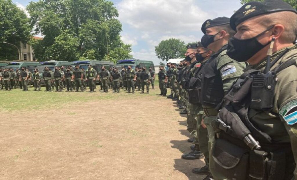 Tras el crimen del kiosquero, llegan a Ramos Mejía más de 200 efectivos de Gendarmería Nacional