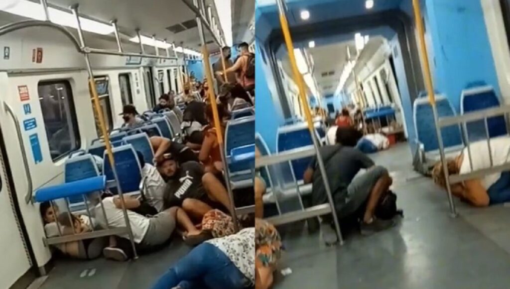Momento de terror en el Tren Roca: la desesperación de los pasajeros por un brutal enfrentamiento entre bandas