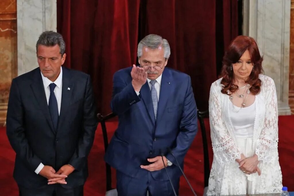 Alberto Fernández Cristina Kirchner Sergio Massa