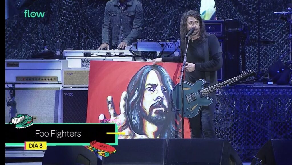 Foo Fighters Lollapalooza Cuadro Vecino Almirante Brown Picasso