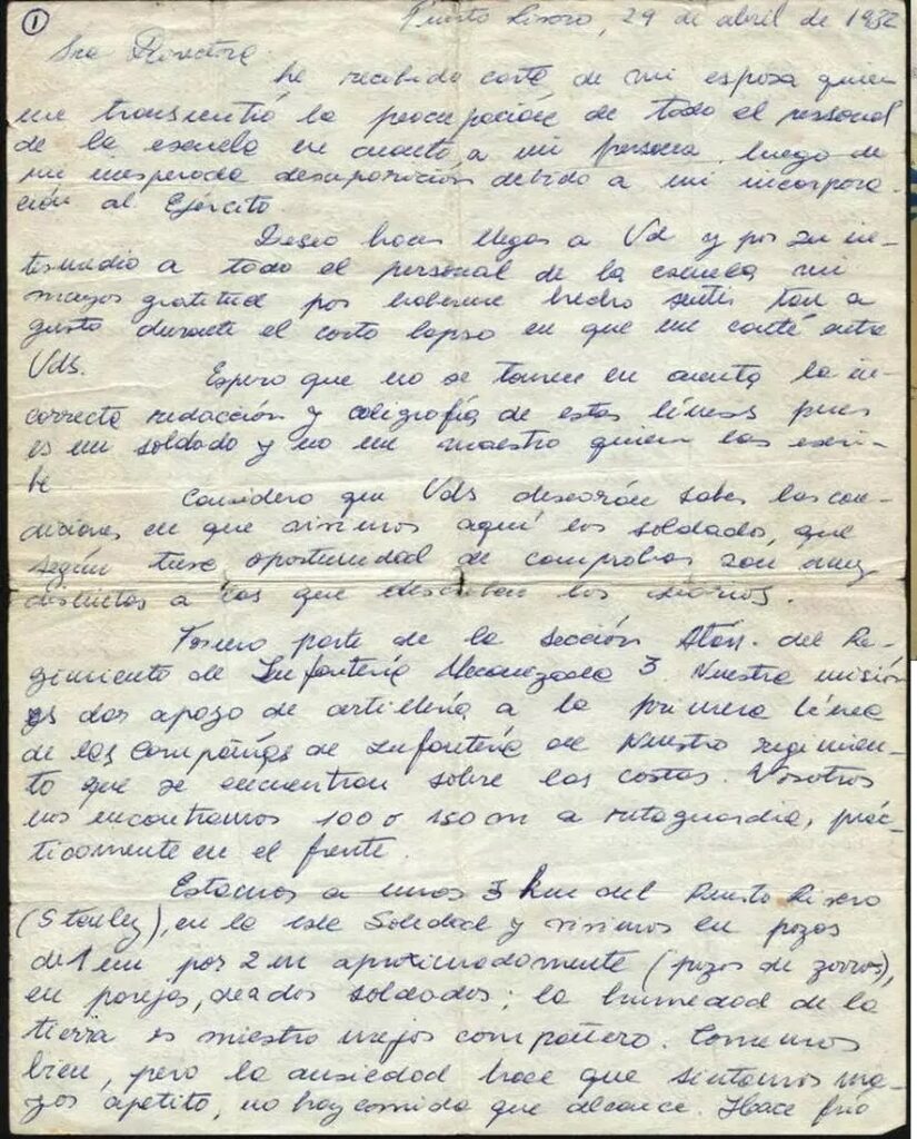 La historia del maestro de Laferrere que dejo su vida en la guerra de Malvinas y le escribía cartas a sus alumnos: "Sueño con ustedes"