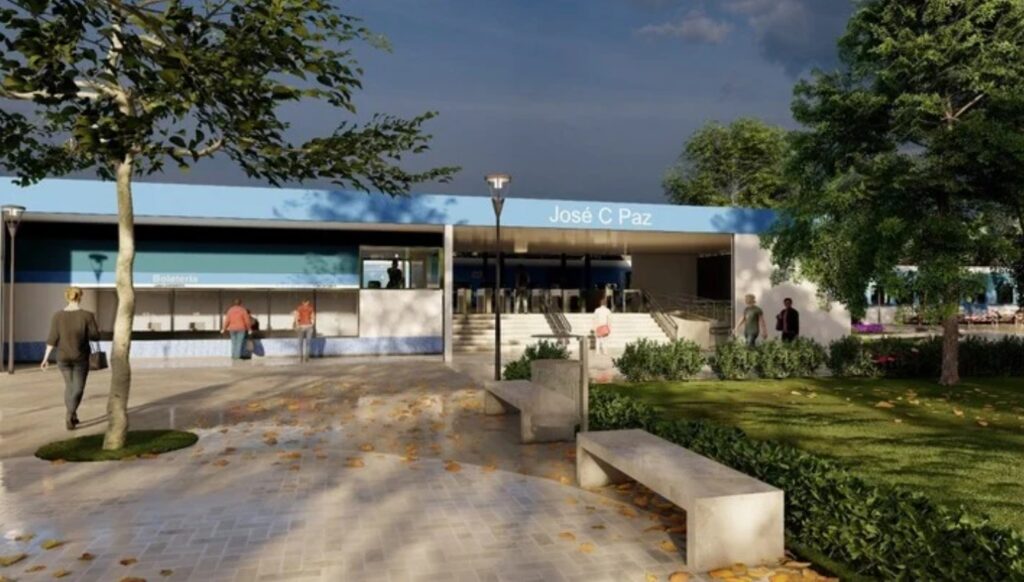 Renuevan la estación de José C. Paz: cómo será y para cuando estará terminada