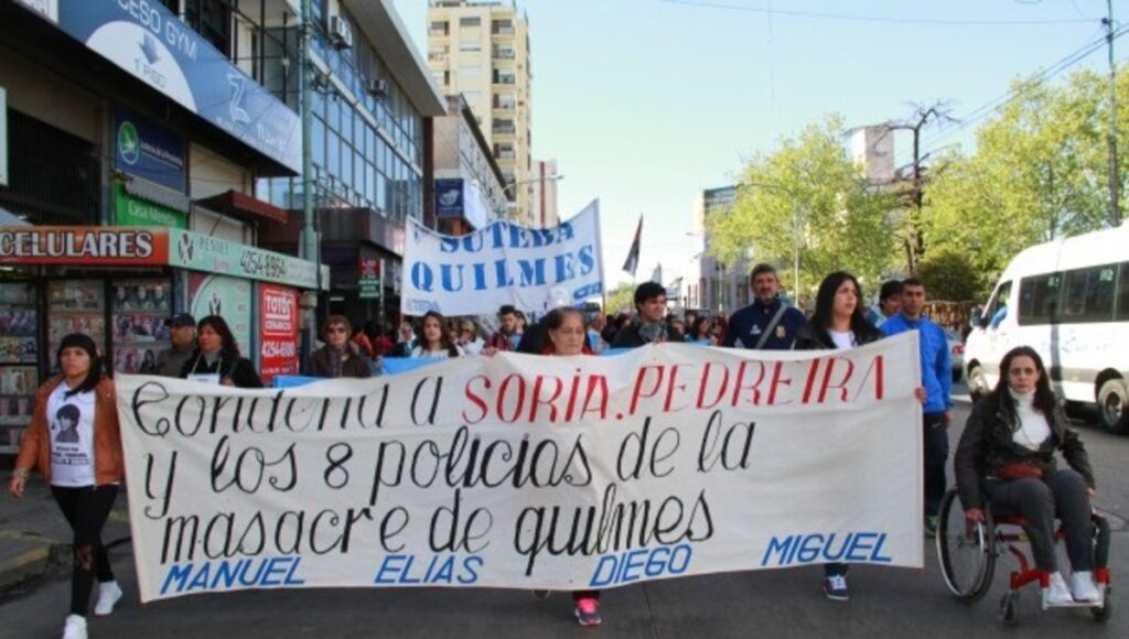 Masacre Quilmes Libertad Condicional Policía Violó Domiciliaria
