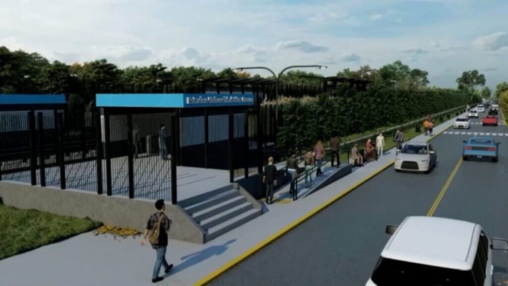 Así será la nueva estación de la Universidad de Almirante Brown, cuya obra ya fue adjudicada