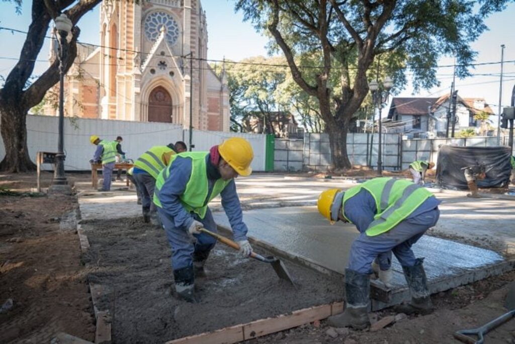 Renuevan una histórica plaza céntrica de San Isidro: cómo quedará y cuándo será reinaugurada