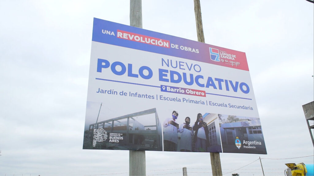 Cómo es el Polo Educativo que Lomas de Zamora construye para llevar los tres niveles de enseñanza a un barrio de Santa Catalina
