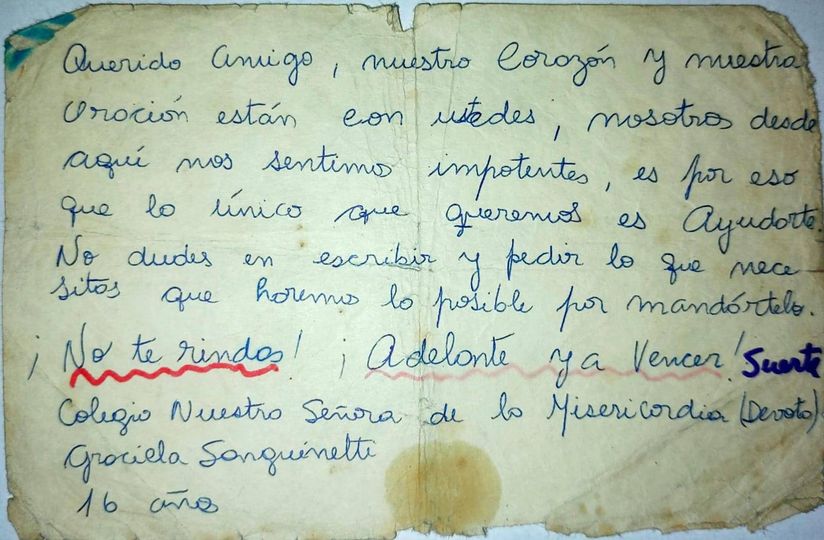 El veterano de Malvinas que encontró a la chica que le escribió una carta durante la guerra: la historia del emotivo encuentro, 40 años después