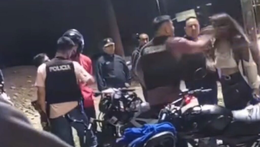 Indignante video en Quilmes: un policía le dio una cachetada a una chica durante un control de tránsito