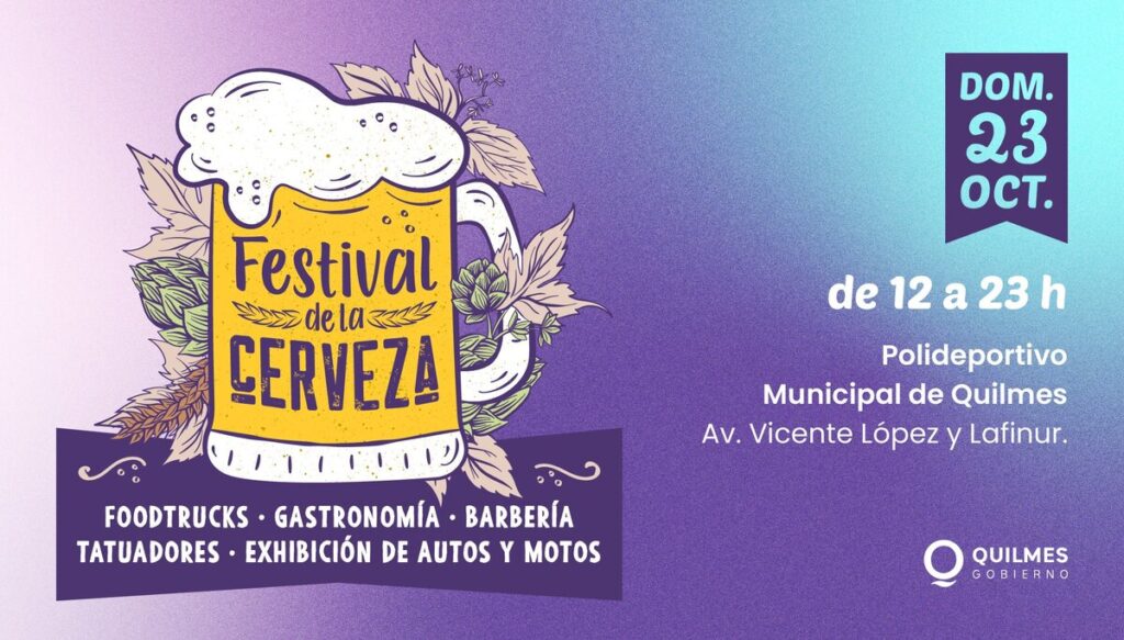 Quilmes Festival Cerveza Quilmeña Anuncio (1)