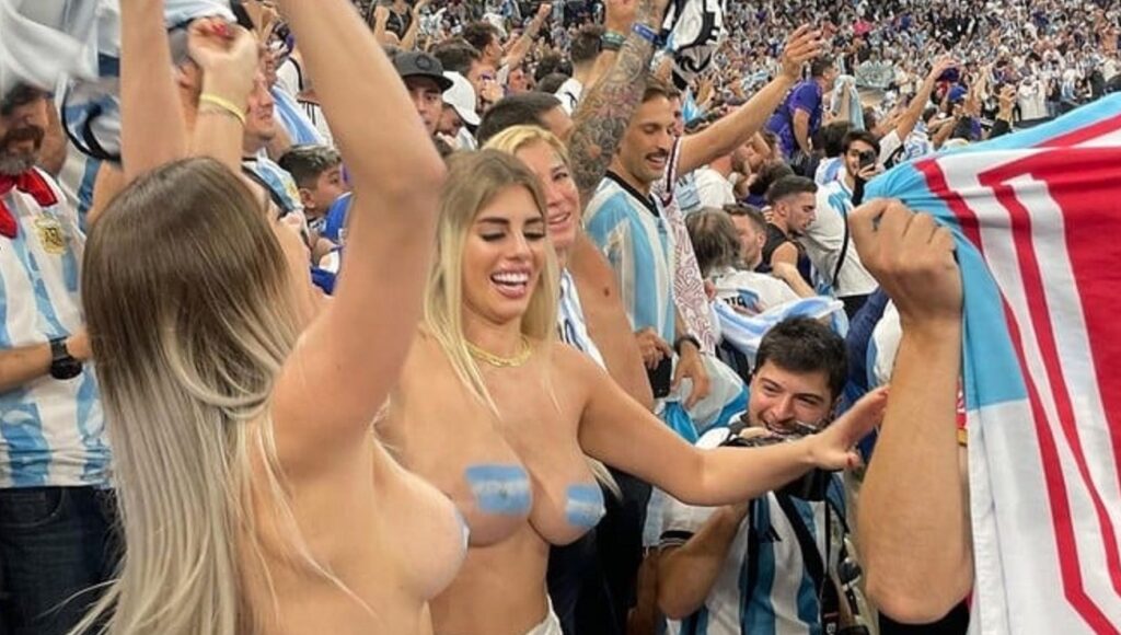 El temor de una joven de Quilmes que fuer viral en Qatar por mostrar los senos en la final del Mundial