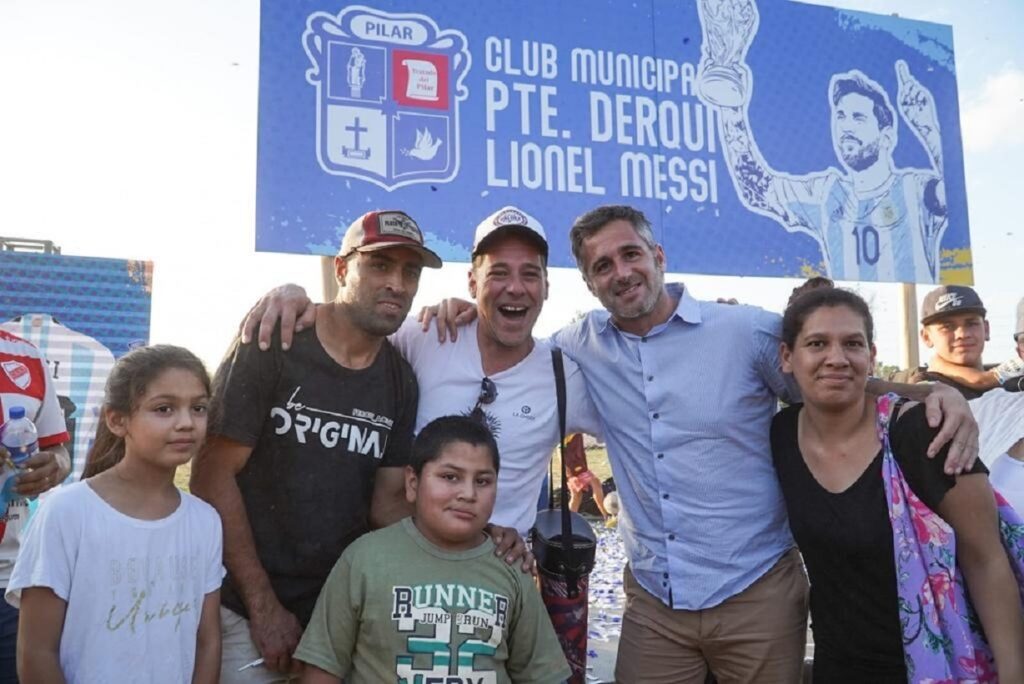 Construyen el club municipal Lionel Messi en Pilar: cómo es y donde estará el predio deportivo