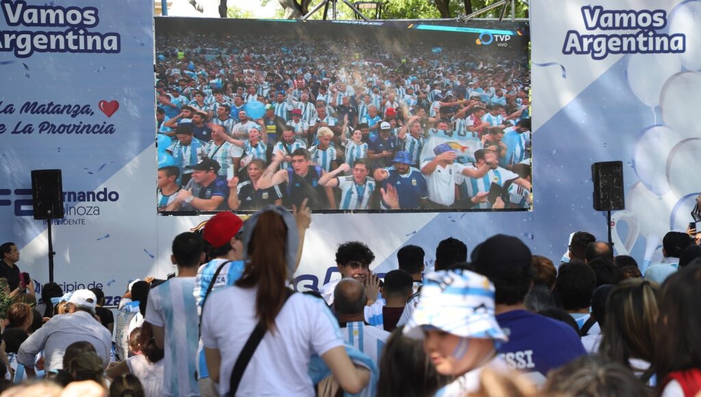 Dónde están los Fan Fest en La Matanza para ver la final del Mundial entre Argentina ante Francia por pantalla gigante