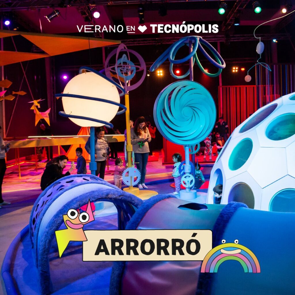 Arroró, una de las actividades que ofrece Tecnópolis en el verano 2023.