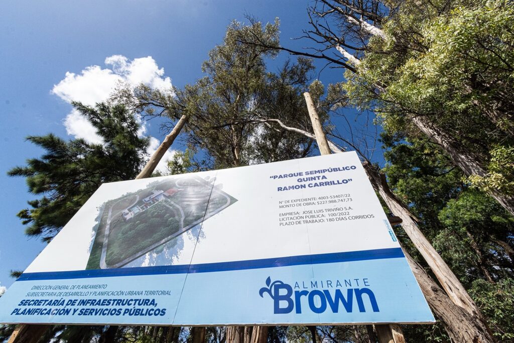 Almirante Brown construye un Parque Saludable en un histórico predio: como es y cuando estará habilitado