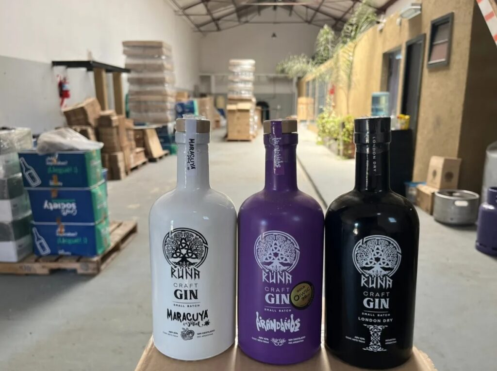 Runa, el gin hecho en Lanús que ganó un premio internacional y ahora se exportará