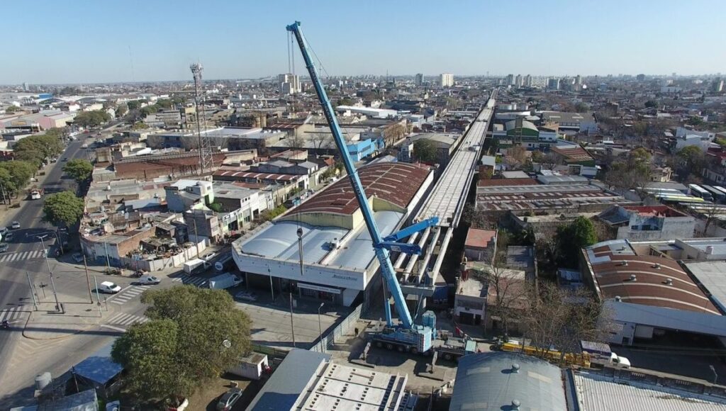Avanza una mega obra del Tren Belgrano Sur: cuándo estará habilitado el viaducto que permitirá viajar directo de La Matanza a Constitución