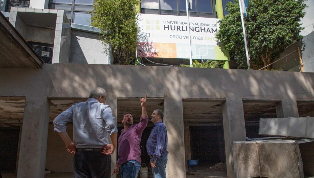 Crece la Universidad Nacional de Hurlingham: se construirán 50 aulas, oficinas y un auditorio