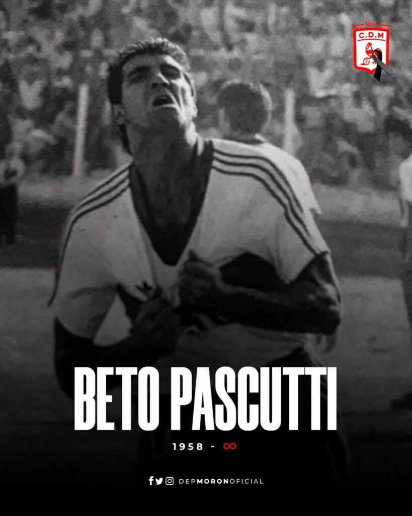Murió el Beto Pascutti, un ícono del Ascenso