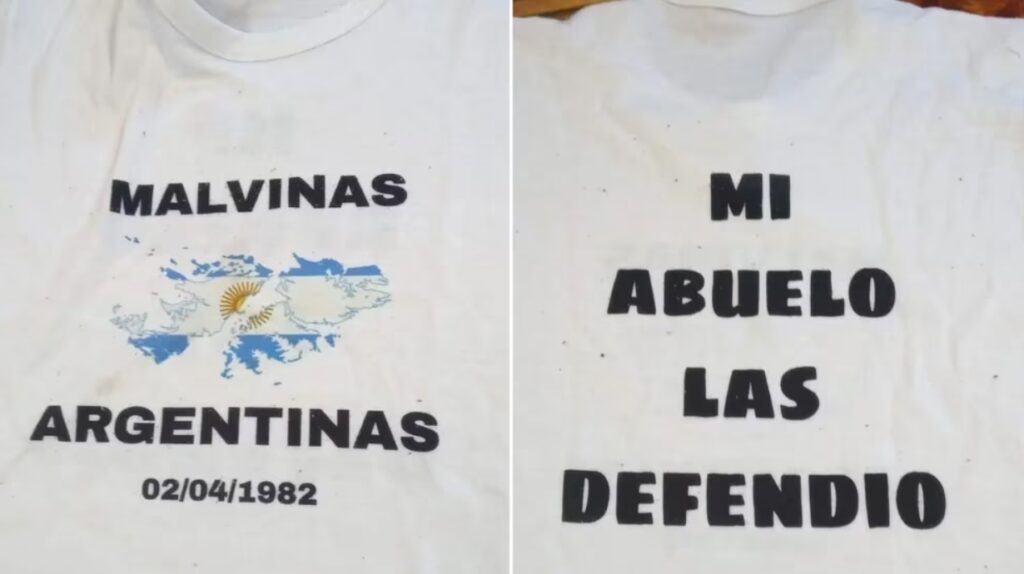 Vicente López: la historia de Agustín, el nene que pidió bordar las Islas Malvinas en su guardapolvo para homenajear a su abuelo excombatiente