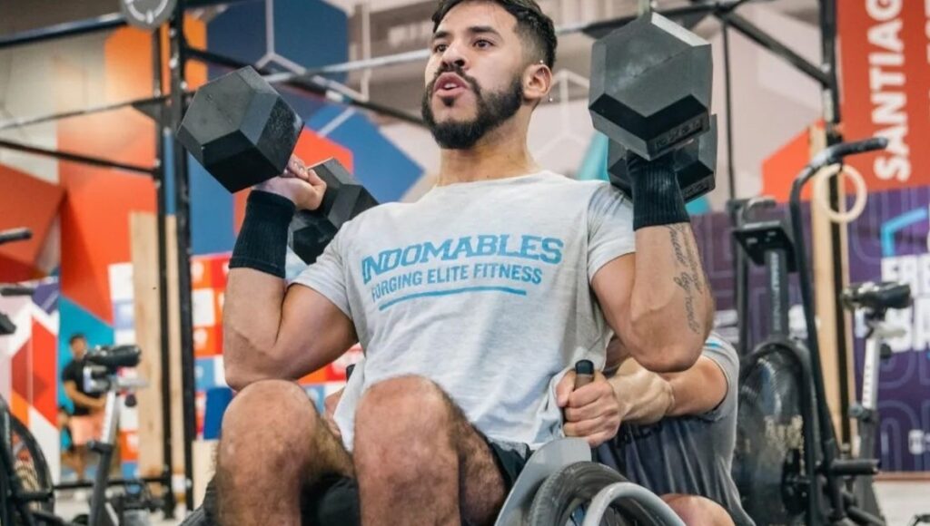 San Fernando: la historia Andrés Martínez, el joven boxeador que quedó postrado y ahora es una figura del crossfit en silla de ruedas