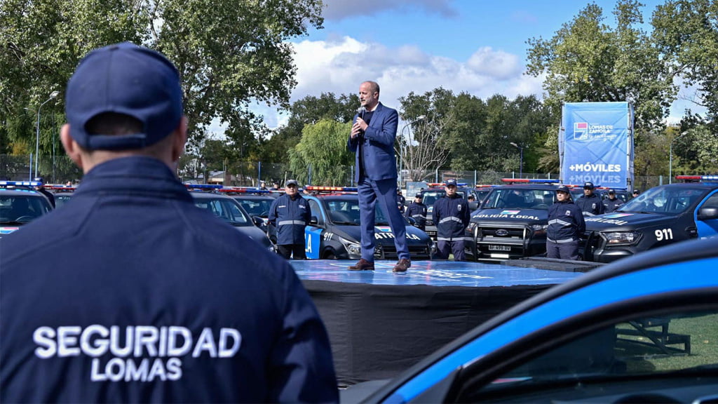 Lomas de Zamora sumó 50 nuevos patrulleros para combatir la inseguridad y asegura tener la flota más grande de la Provincia