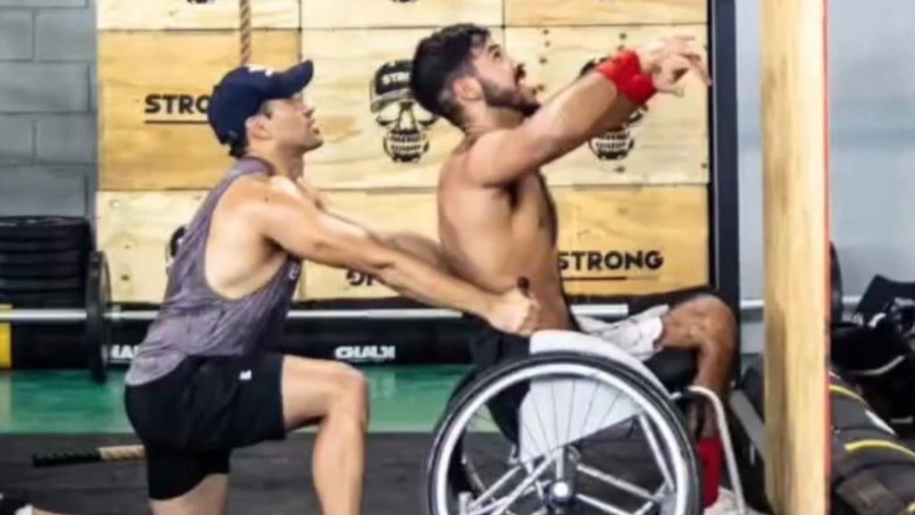 Es de San Fernando y sufrió un accidente que le quitó la posibilidad de caminar, pero no se alejó del deporte: la historia de Andrés Martínez