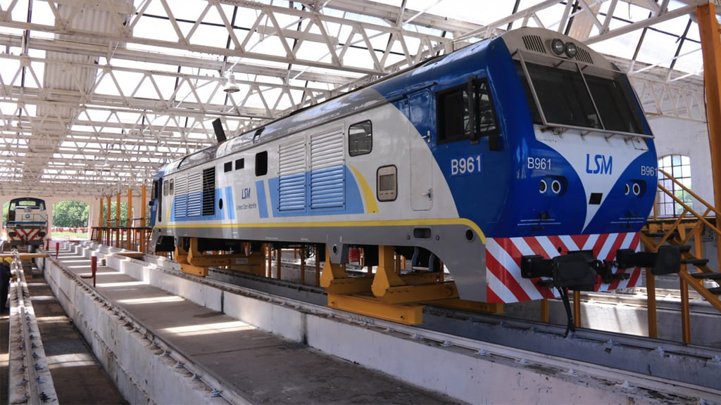 Por la emergencia en el tren San Martín, repararán locomotoras que están al límite con el uso: cómo se verá afectado el servicio