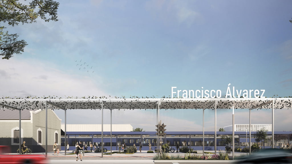 Así será el Polo Ferrocultural de Moreno, la mega obra que hará para la nueva estación Francisco Álvarez del Tren Sarmiento