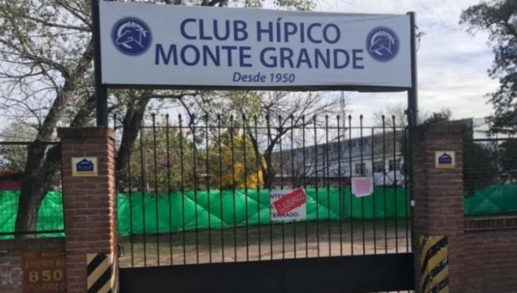 El Municipio de Esteban Echeverría desaloja el Club Hípico de Monte Grande para construir una mega obra que beneficiará a todo el distrito.
