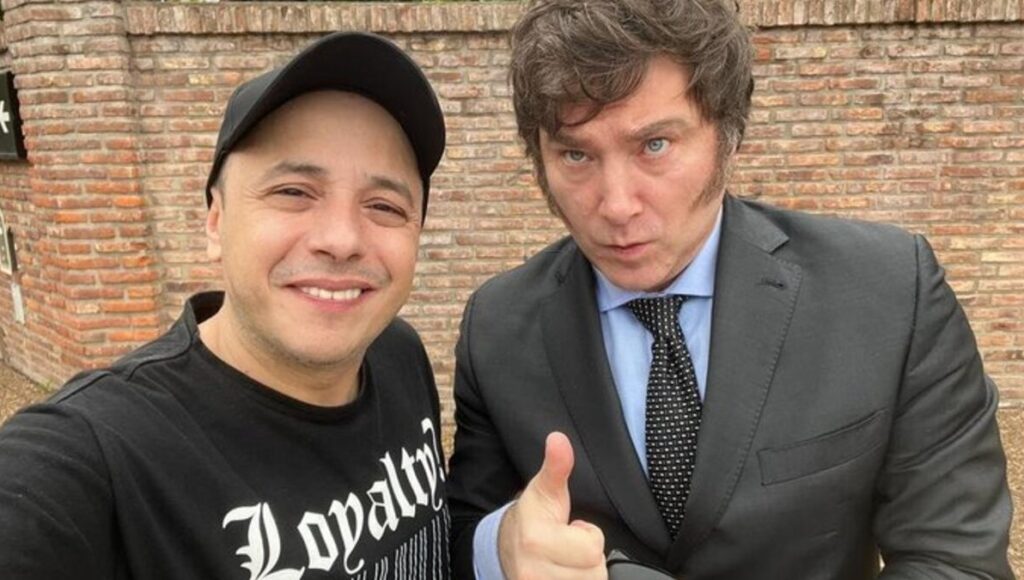 El Dipy candidato a intendente de La Matanza: el cantante de cumbia confirmó su alianza con Javier Milei