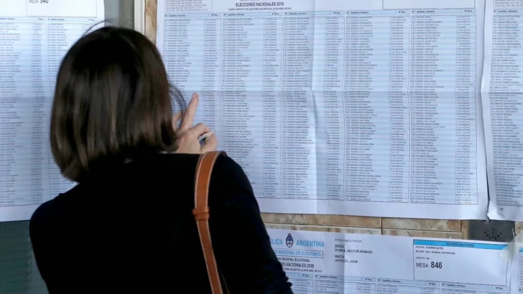 Dónde voto en 2023: ya se puede consultar el padrón para las elecciones primarias del 13 de agosto