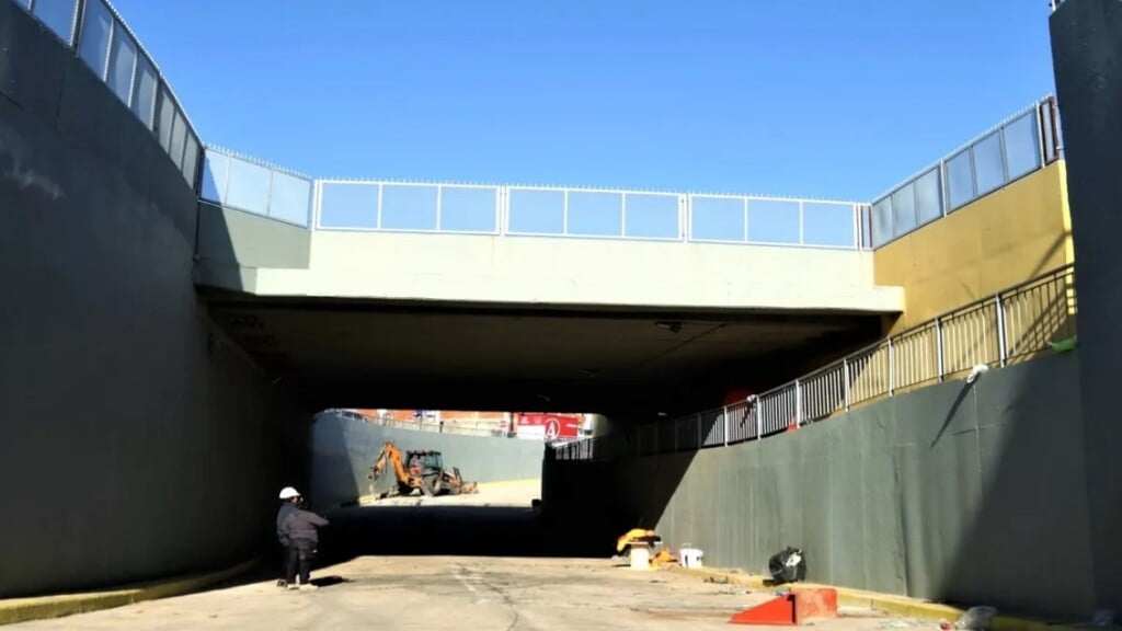 Las obras del túnel de Laferrere, en La Matanza, arrancaron hace dos año y ahora son una realidad.