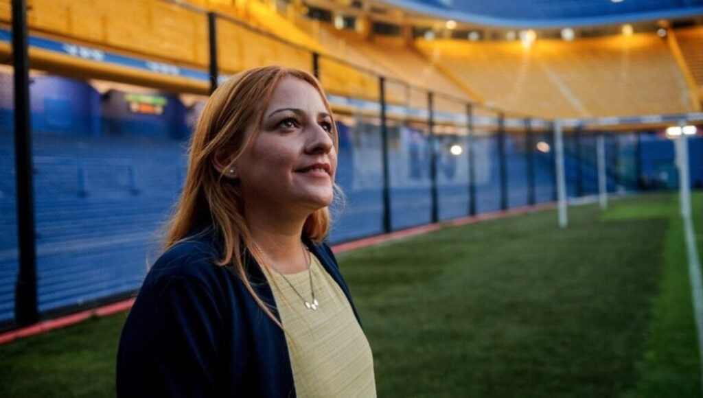 Adriana Bravo es la primera mujer en ejercer la vicepresidencia de Boca y trabajó activamente por el club en el caso Sebastián Villa.