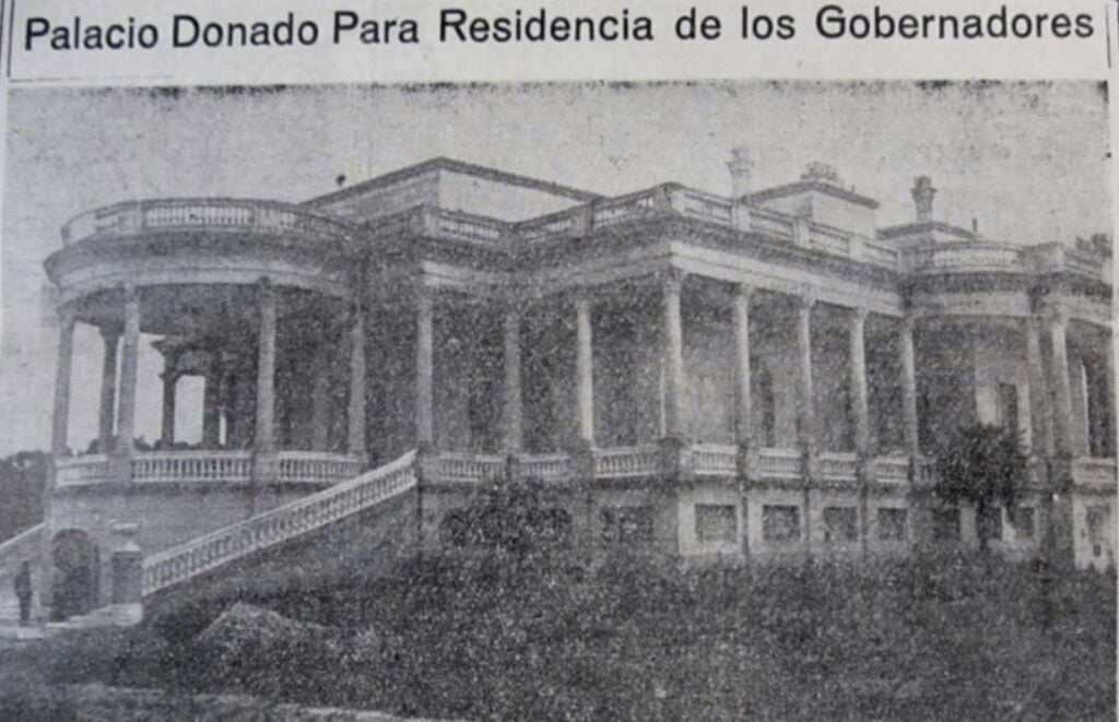 A principios del siglo XX el Palacio Piria fue ofrecido para ser la residencia de los gobernadores bonaerenses.