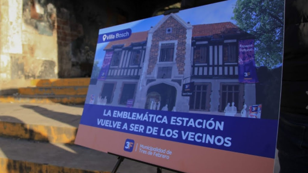 La presentación del plan para remodelar la estación de Villa Bosch hizo hincapié en los vecinos.