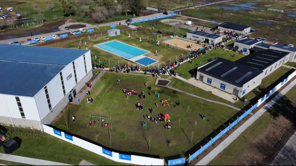 Se inauguró el Club Municipal Derqui “Lionel Messi”: cómo es el nuevo espacio deportivo