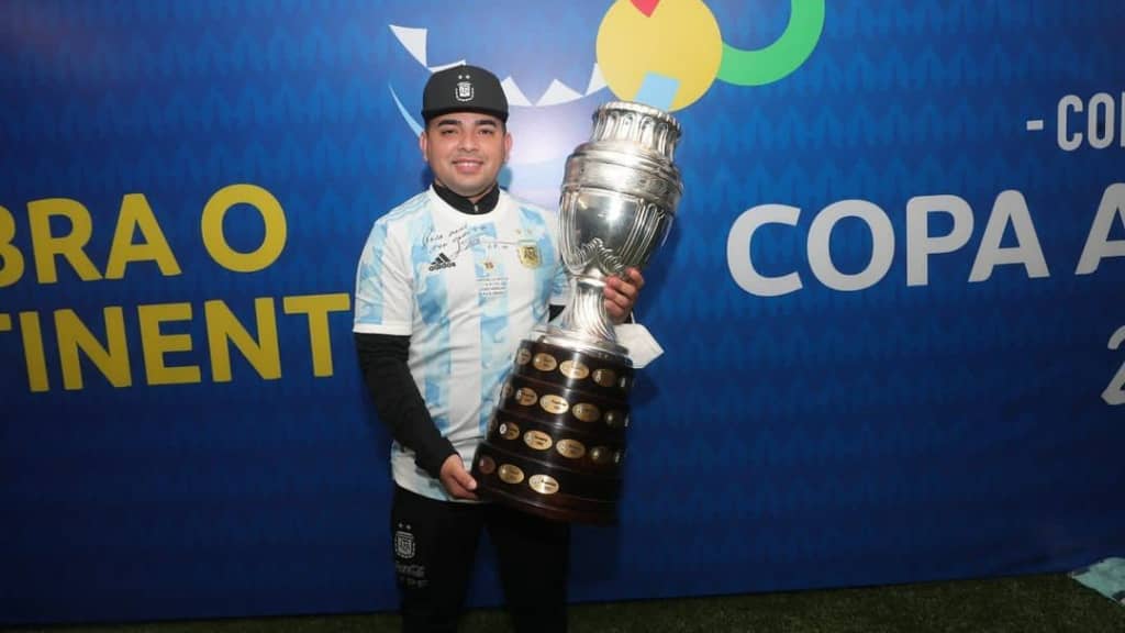 Dany Ale, Selección Argentina, peluquero, Copa América 2021
