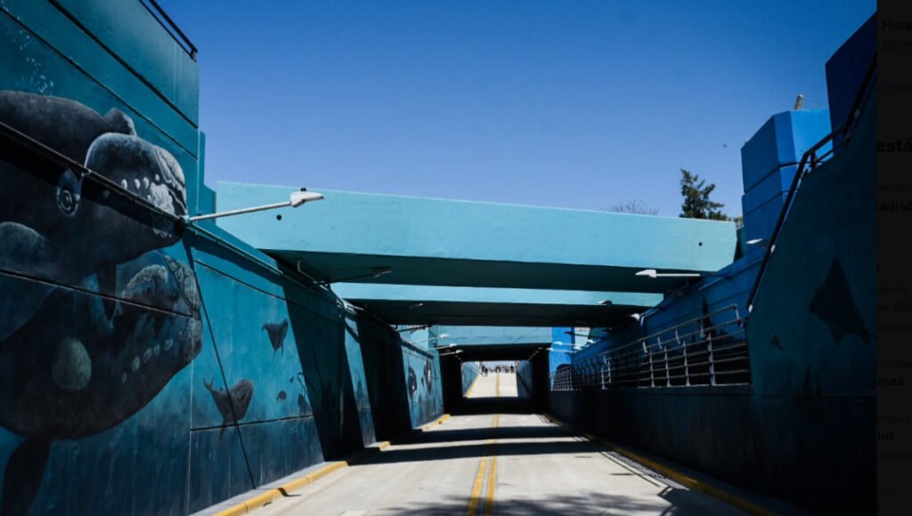 El túnel Papa Francisco de Malvinas Argentinas tiene poco más de 300 metros de largo, y doble circulación vehicular.